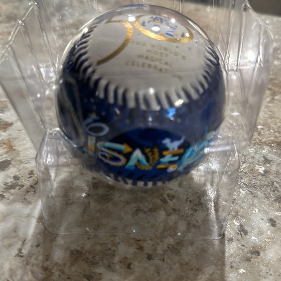 Disney Parks Disney World 50th Anniversary Celebration Commemorative Baseball - Picture 2 of 3